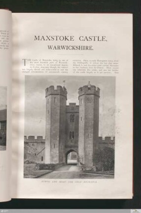 Maxstoke Castle, Warwickshire