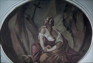 Die Heilige Maria Magdalena als Büßerin