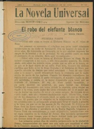 1920001100: El robo del elefante blanco