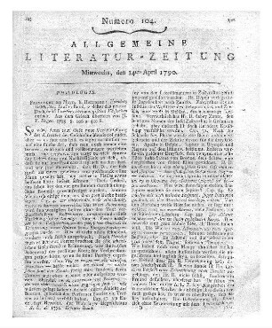 Lanaerus, A.: Försök om Europäisna och i synnerhet Svenska Folkets Seder och Beskaffenhet. Stockholm: Zetterberg 1789