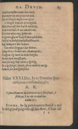 [Psalm XXXI.-XL.]