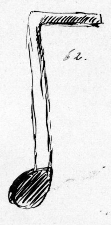Fragment eines Gefäßhenkels (wohl von einer Schale)