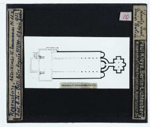 Regensburg, St. Emmeram : Grundriss