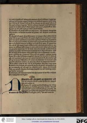Nancisci est aliquid acquirere consequi vel adipisci, unde dicitur nactus sum illam rem, id est adeptus sum vel acquisivi eam.