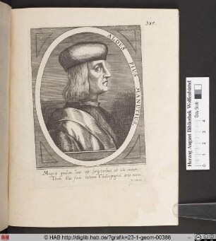 [Aldus Pius Manutius].