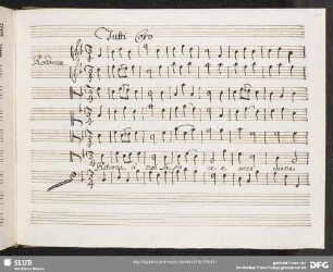 Coro: Ritorna a noi la pace