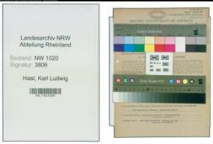 Entnazifizierung Karl Ludwig Hast , geb. 19.09.1890 (Mitinhaber)