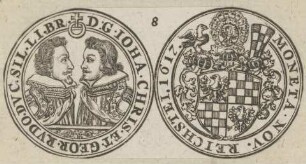 Bildnis des Johann ChristianBildnis des Georg Rudolph