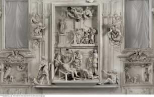 Szenen aus dem Leben des heiligen Laurentius, Martyrium des heiligen Laurentius