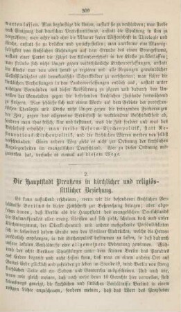 309-323 Die Hauptstadt Preußens in kirchlicher und religiös-sittlicher Beziehung