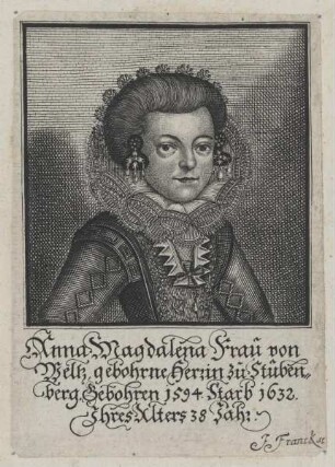 Bildnis der Anna Magdalena von Weltz
