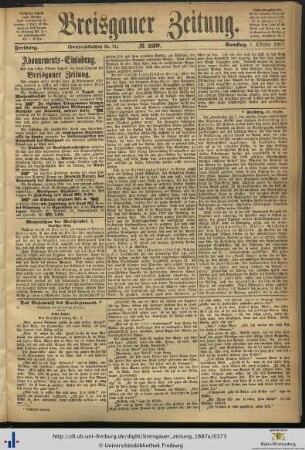 Nr. 229-254 (Oktober 1887)