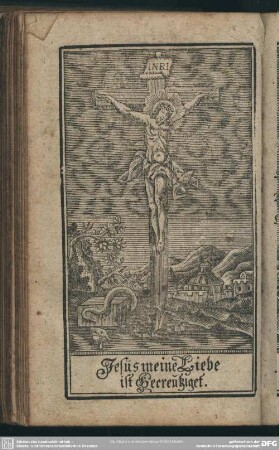 Jesus meine Liebe ist Gecreutziget