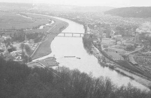 Kelheim: Blick von der Befreiungshalle auf die Donau