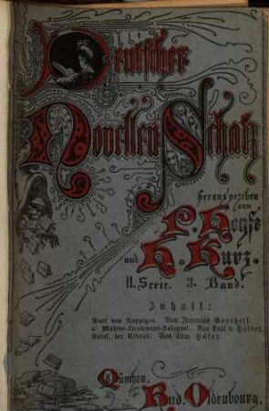 Deutscher Novellenschatz, 12 = 2. Serie, Bd. 6