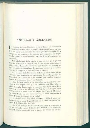Anselmo y Abelardo