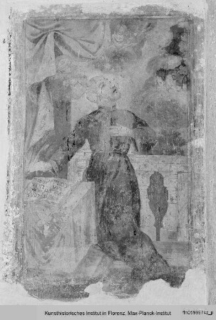 Vision eines Heiligen