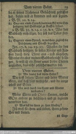 Vom vierten Gebot