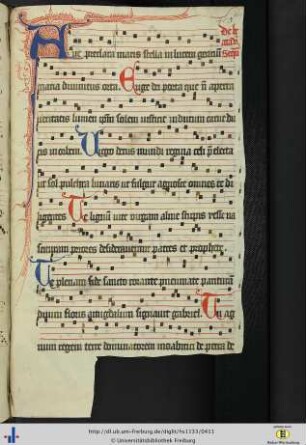 [205r - 207v] Nachträge zum Sequentiar (14. Jh).