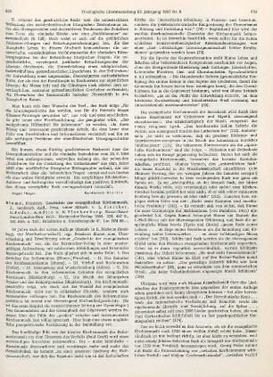 633-636 [Rezension] Geschichte der evangelischen Kirchenmusik