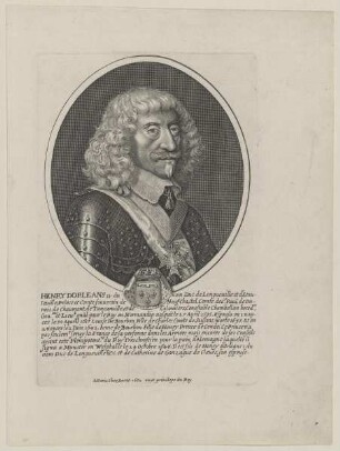 Bildnis des Henry Dorleans de Longueville