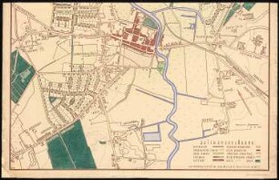 Bebauungsplan der Stadterweiterung, Ueckermünde: Grundplan und Lageplan 1:2500