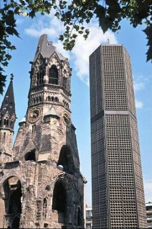 Berlin: Kaiser-Wilhelm-Gedächtniskirche; Ruine
