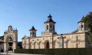 Frankreich. Aquitaine Gironde. Saint Estephe. Chateau Cos d Estournel. Weingut. Haut Medoc