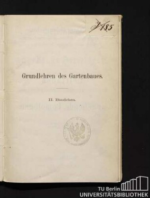 Leitfaden für angehende Pomologen : unter Zugrundelegung des zweiten Bandes der "Biblioth. f. wissensch. Gartencultur": Einleitung in d. Studium d. Pomologie