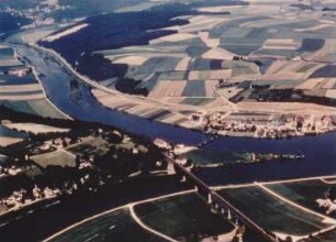 Mündung der Naab in die Donau