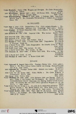 Russland (Nr. 1027-1040)
