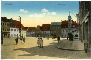 Wurzen. Marktplatz