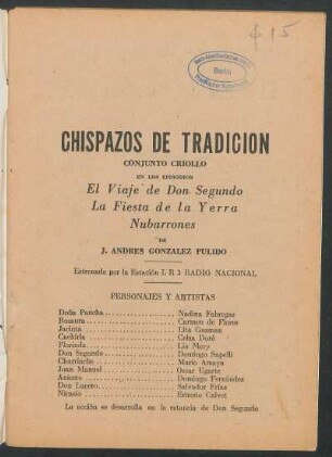 1932001400: El viaje de Don Segundo