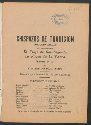 1932001400: El viaje de Don Segundo