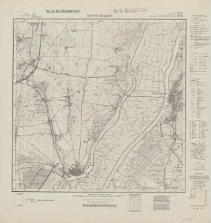 2752 (alte Nr.: 1324) Greifenhagen, Meßtischblatt (4cm - Karte)