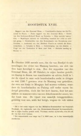 Hoofdstuk XVIII. Rapport van den Generaal Riesz. - ...