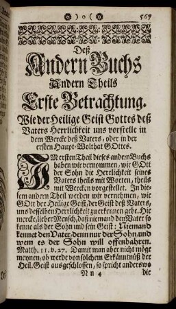 Deß Andern Buchs Andern Theils ...