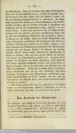 Das Faustrecht der Schuhknechte