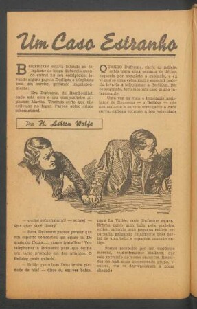 Um caso estranho : [Uma novella completa]