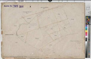 Oelde (Oelde), Umlegung Oelde, Urkarten II Oelde Kspl. Flur 11
