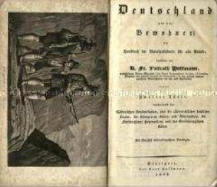 Deutschland und seine Bewohner. Ein Handbuch der Vaterlandskunde, Bd. 2