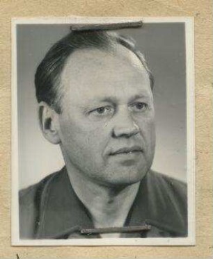 Bauingenieur Herbert Gotthardt