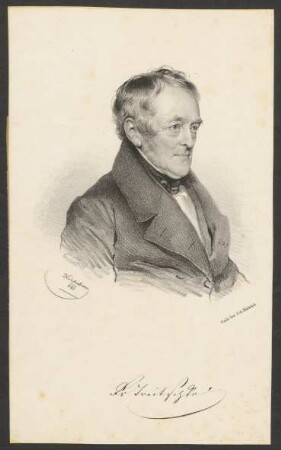 [Bildnis Georg Friedrich Treitschke] : Dr. Treitschke
