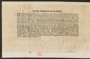 Des Ertz-Bischoffs Ernesti Grabschrifft