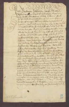 Gültbrief der Barbara Schäfer zu Dietenhausen gegen die Amtskellerei Durlach über 20 fl.