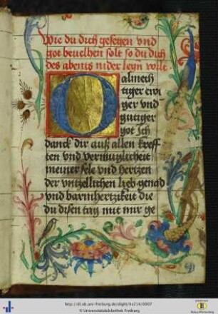 [3r - 12r] Abendgebete.