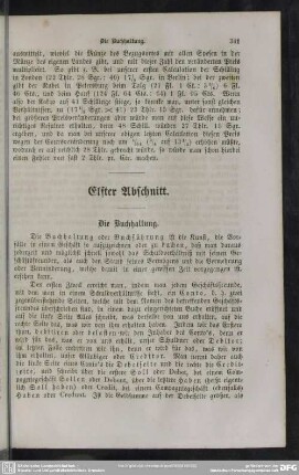 Elfter Abschnitt. Die Buchhaltung