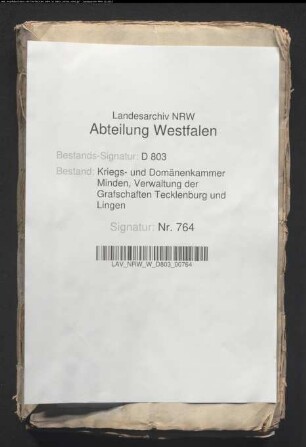 Das Wellen-Kolonat im Kirchspiel Wersen