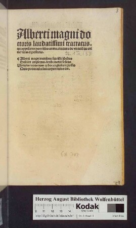Alberti magni doctoris laudatissimi tractatus. qui appellatur paradisus anime. tractans de virtutibus anime veris et perfectis ...