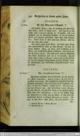 [Geschrieben in seinem 49sten Jahre]